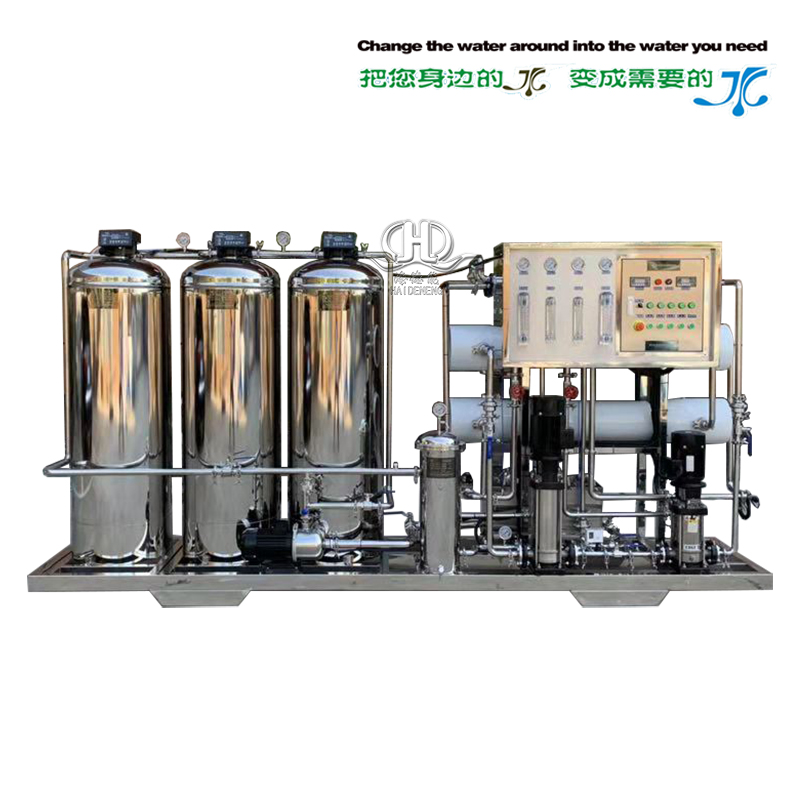 HDNRO-500型二級(jí)加2000型一級(jí)反滲透帶軟化