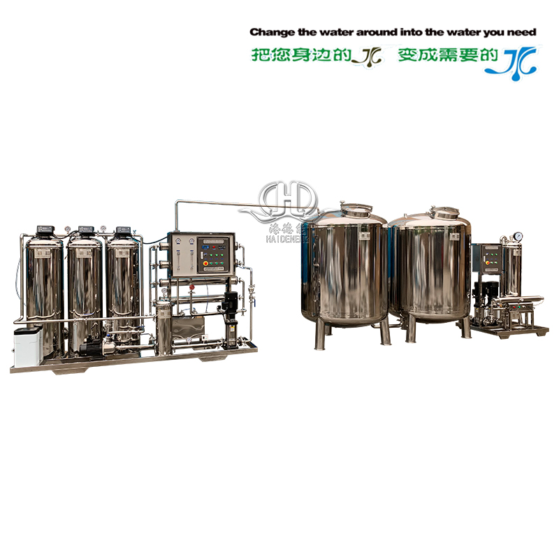 HDNRO-1000型帶軟化反滲透直飲水設備（帶2噸水箱）